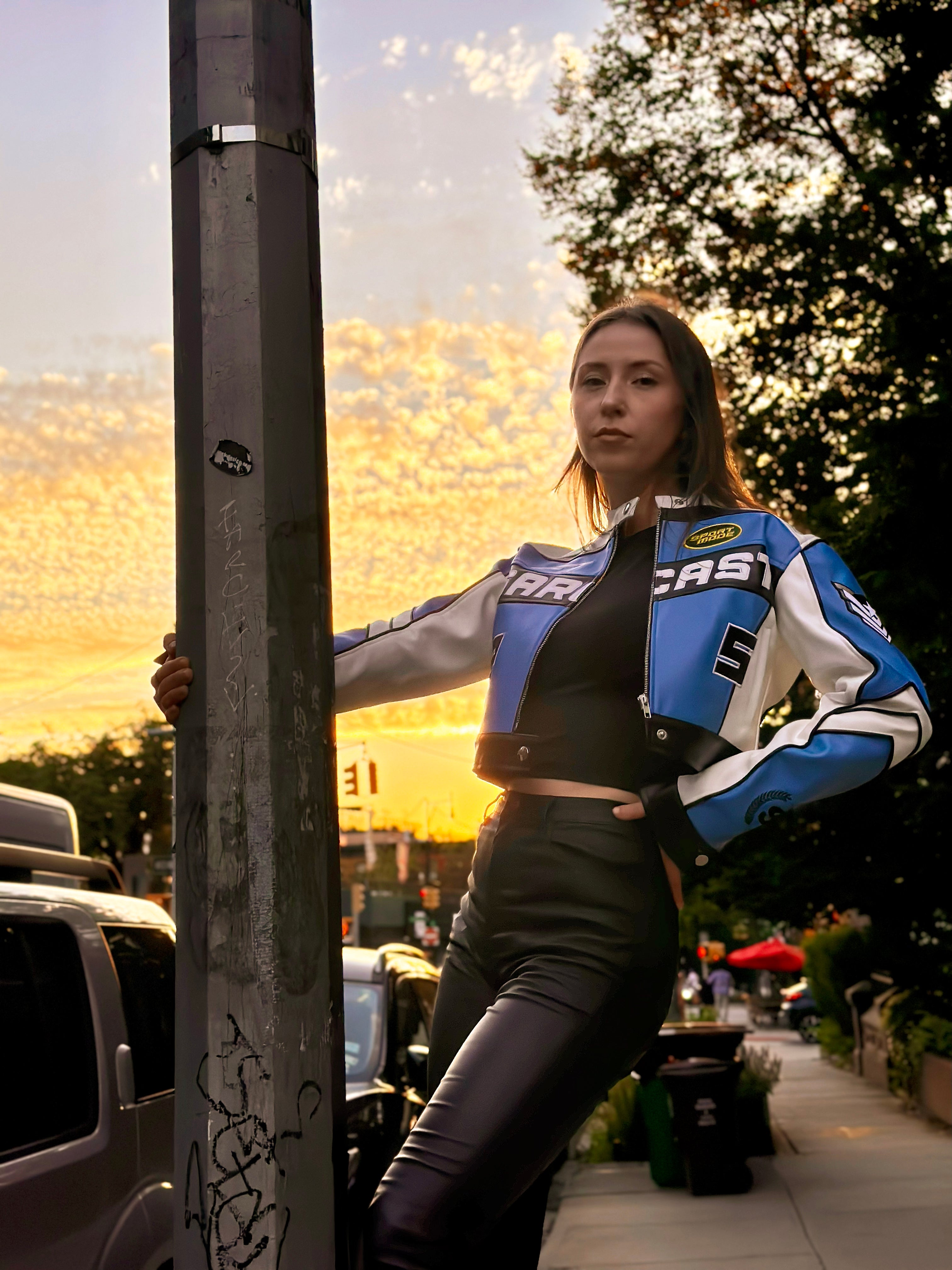 Women's Blue Racer Jacket